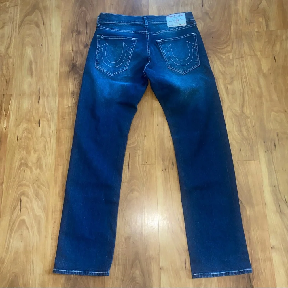 True Religion Ricky Relaxed Straight Jeans, 32x34